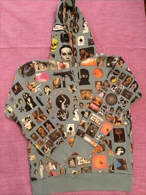 Supreme Thrills graphic photo collage hoodie from 2017. Great condition.